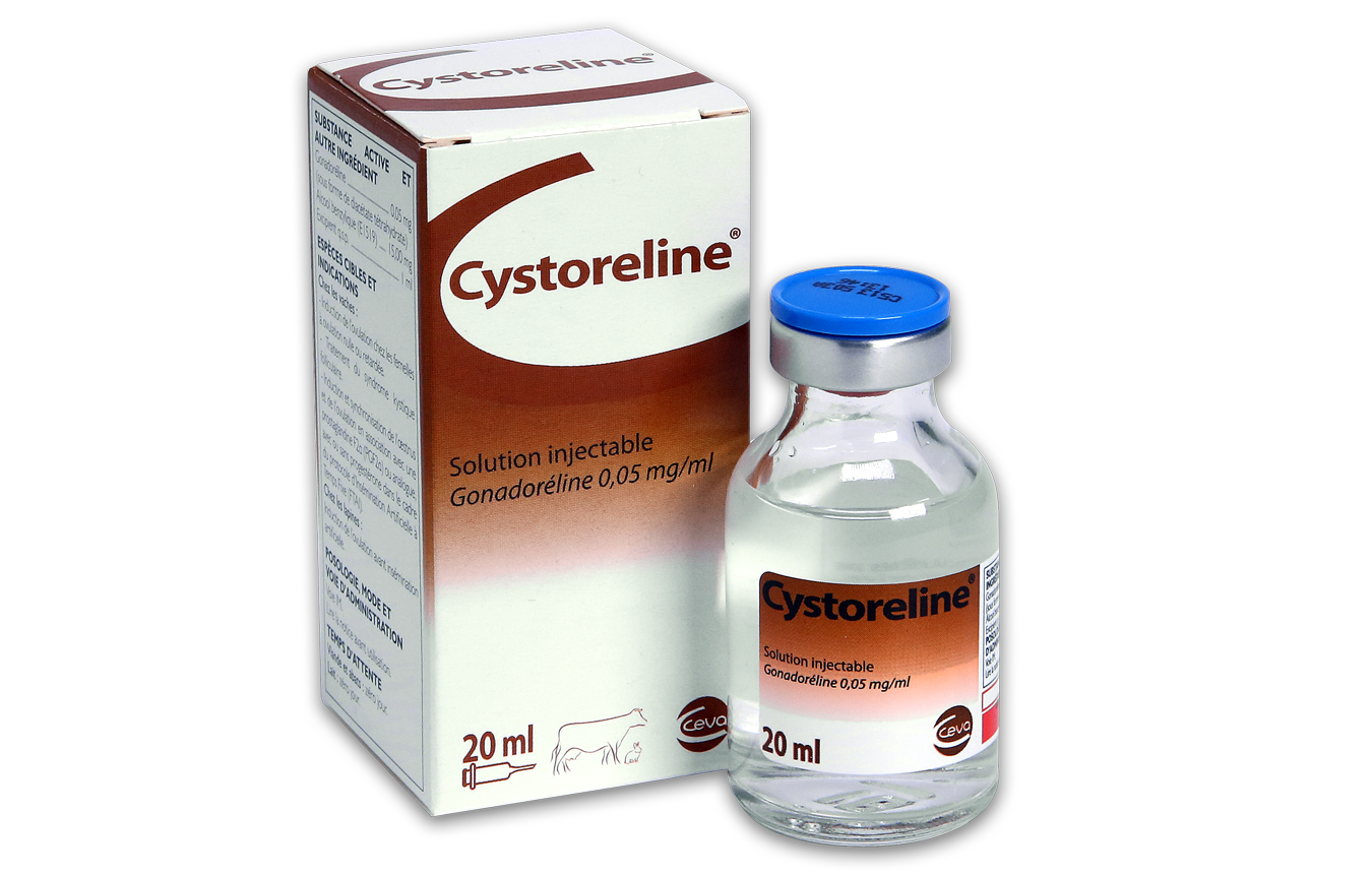 Cystoreline box and bottle
