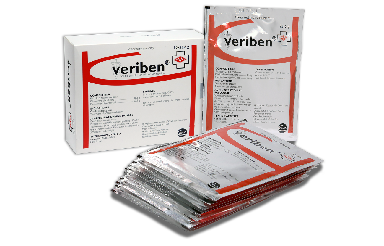 Veriben box and sachets