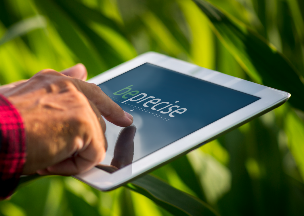 Farmer using beprecise